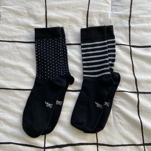 Long Black Socks
